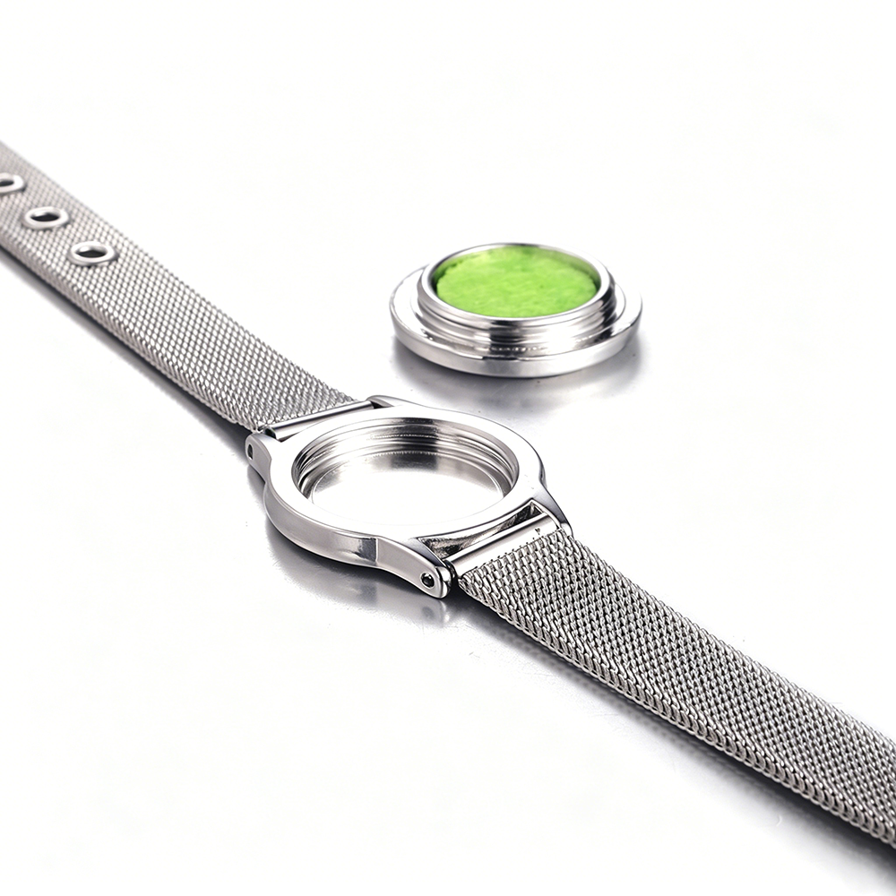 Aromatherapy Diffuser Bracelet | Essential Oil Scent Bracelet with Replaceable Color Pads