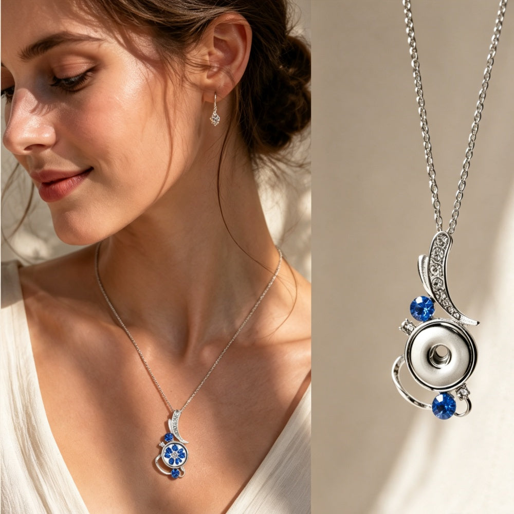18mm Snap Charm Celestial Necklace | Your Own Piece of Starlight
