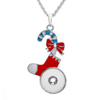 18mm Snap Charm Christmas Stocking Necklace | Your Little Christmas Story
