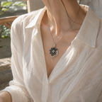 Sunflower Snap Charm | 18mm Crystal Flower Interchangeable Pendant