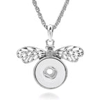 18mm Dragonfly Wing Snap Charm | Interchangeable Jewelry Necklace
