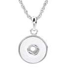 18mm Classic Round Interchangeable Snap Necklace