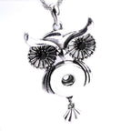 18mm Vintage Owl Snap Charm | Interchangeable Pendant Jewelry