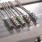 Perfume Diffuser Necklace | 316L Stainless Steel Aromatherapy Pendant with Refillable Scent Pad