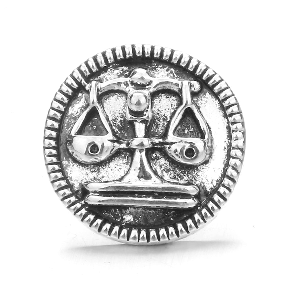 18mm Vintage Silver Story Charms | Interchangeable Jewelry Collection