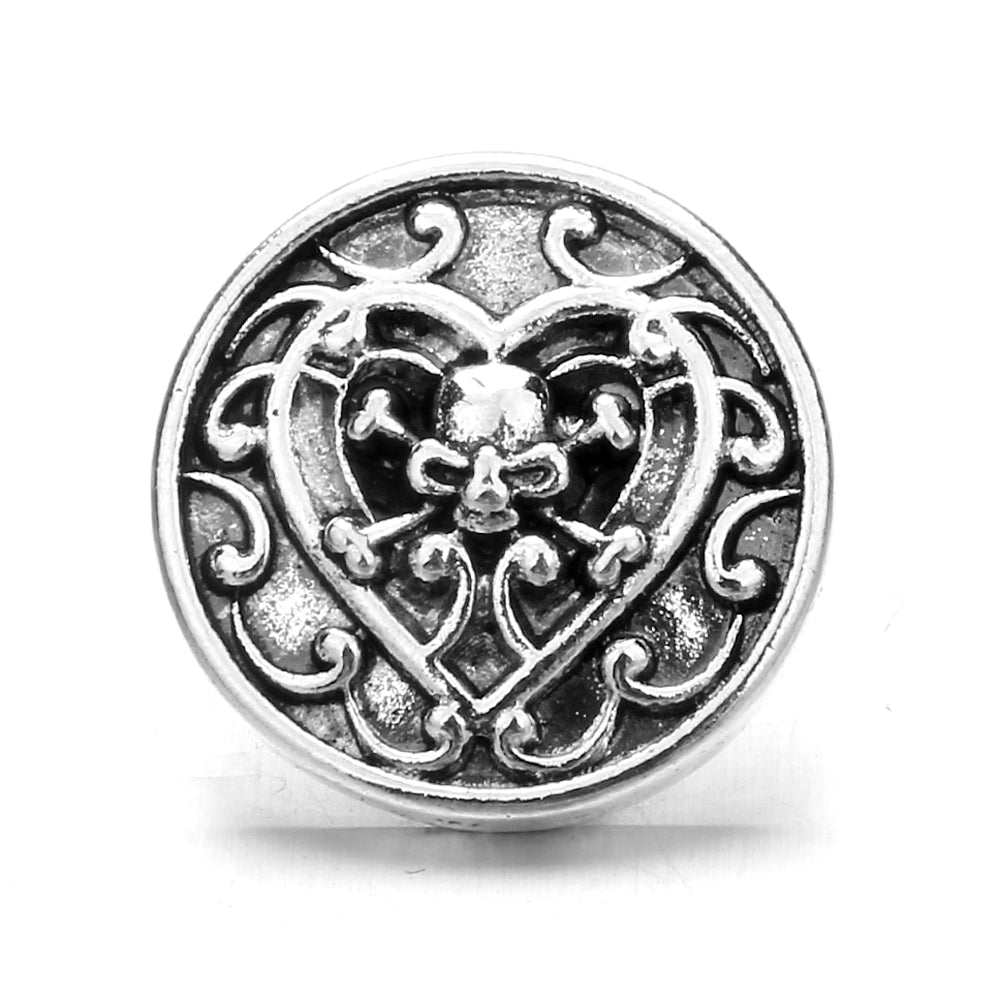 18mm Vintage Silver Story Charms | Interchangeable Jewelry Collection
