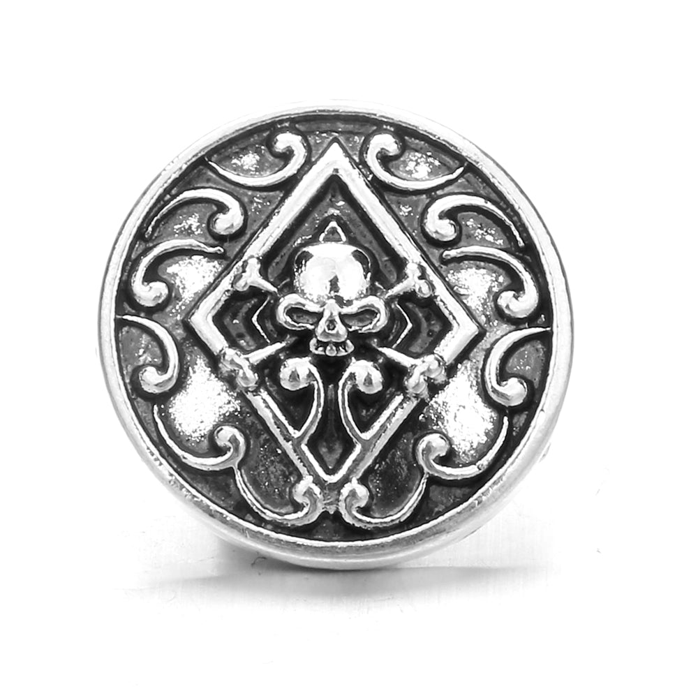 18mm Vintage Silver Story Charms | Interchangeable Jewelry Collection