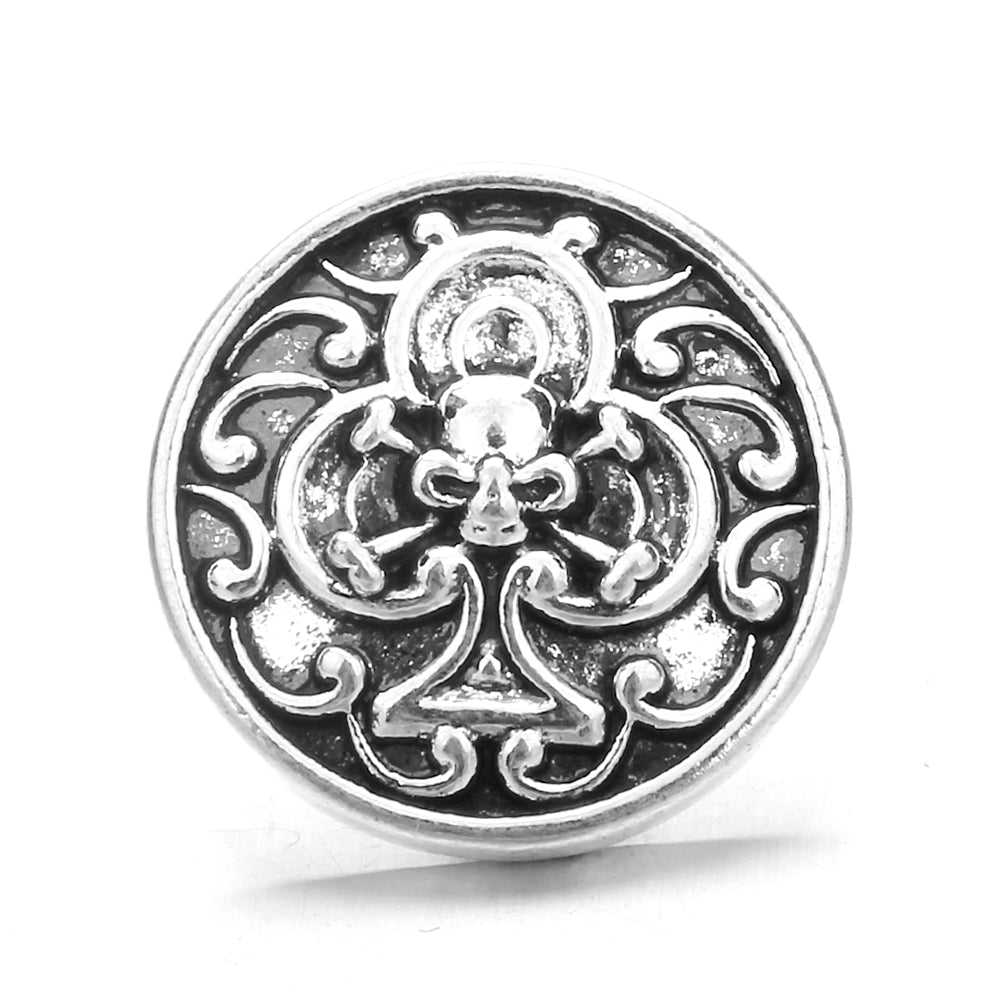 18mm Vintage Silver Story Charms | Interchangeable Jewelry Collection