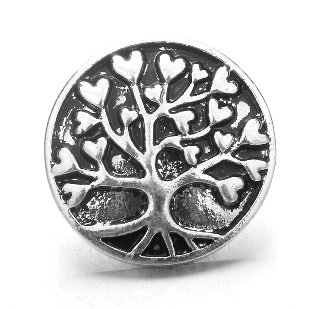 18mm Vintage Silver Story Charms | Interchangeable Jewelry Collection