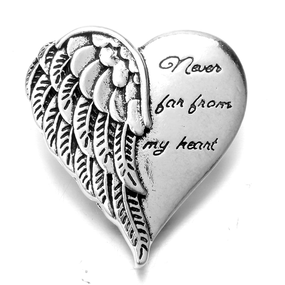 18mm Vintage Silver Story Charms | Interchangeable Jewelry Collection