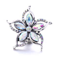 18mm Interchangeable Snap Button Charms, Sparkling Rhinestone Inlaid DIY Accessories