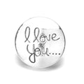 18mm Alloy Engraved Snap Charms Animal Floral and Sentimental Motifs
