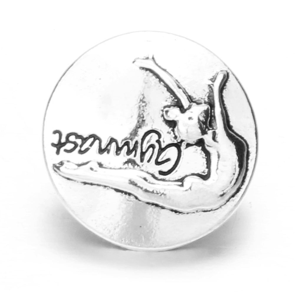 18mm Alloy Engraved Snap Charms Animal Floral and Sentimental Motifs