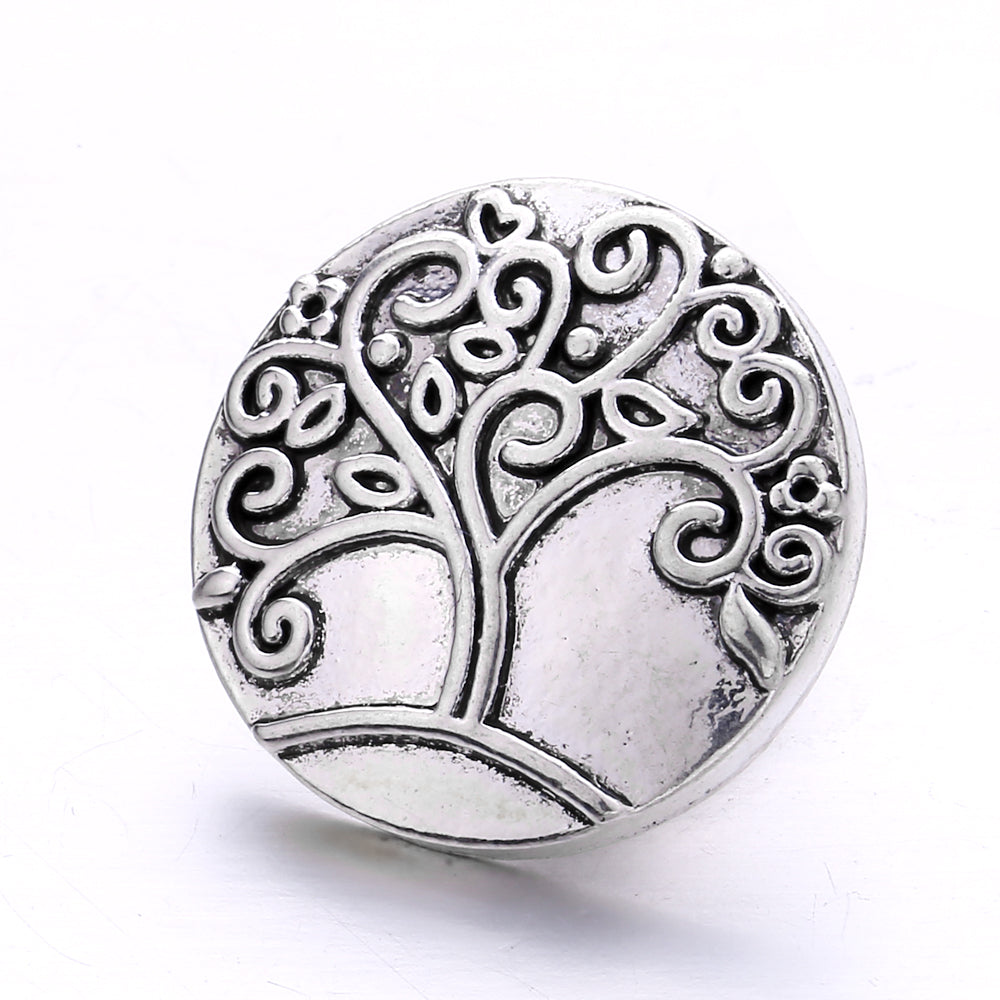 18mm Vintage Silver Story Charms | Interchangeable Jewelry Collection