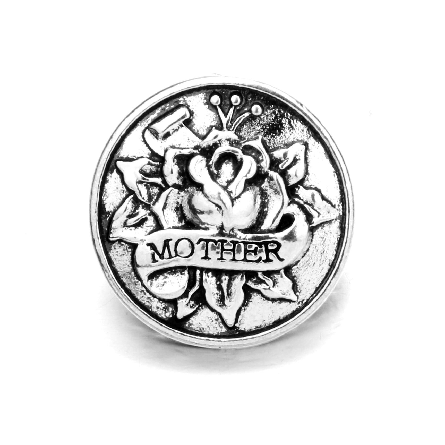 18mm Alloy Engraved Snap Charms Animal Floral and Sentimental Motifs