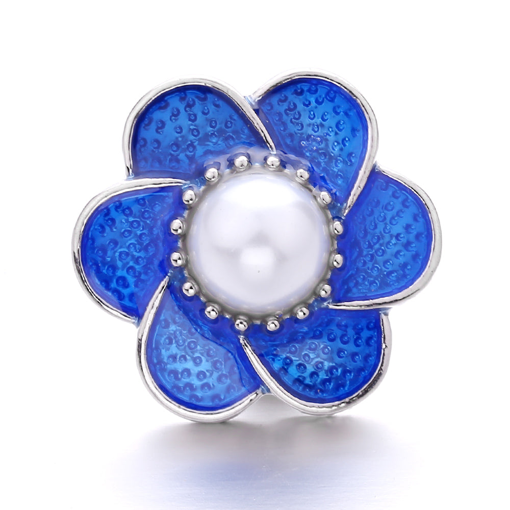 18mm Interchangeable Snap Button Charms, Sparkling Rhinestone Inlaid DIY Accessories