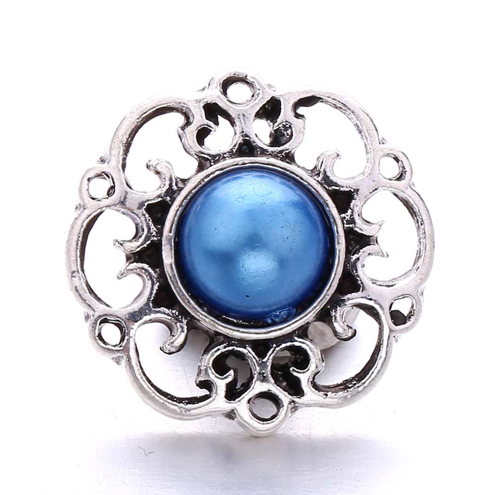 18mm Interchangeable Snap Button Charms, Sparkling Rhinestone Inlaid DIY Accessories