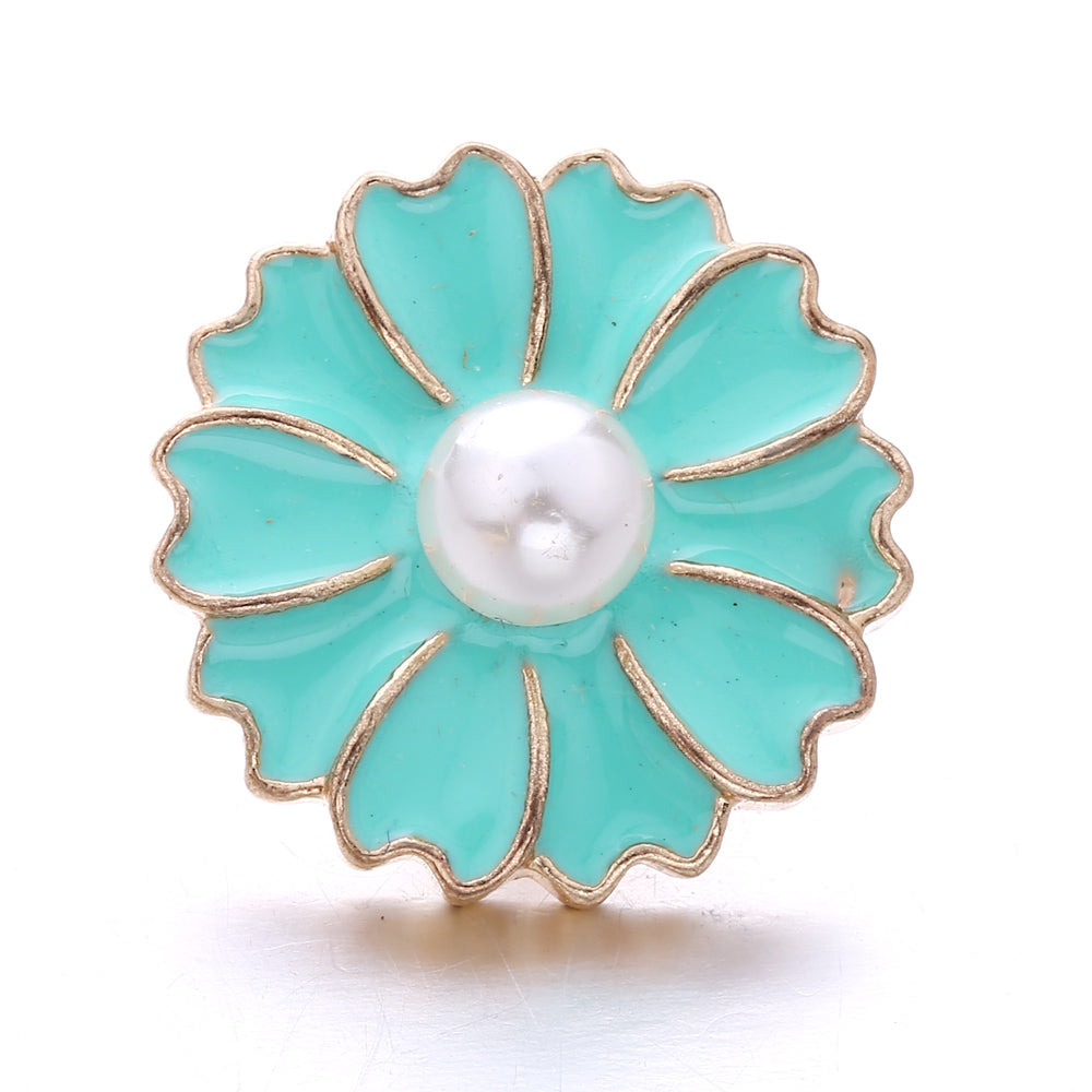 18mm Interchangeable Snap Button Charms, Sparkling Rhinestone Inlaid DIY Accessories