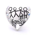 18mm Snap Button Interchangeable Charms Shifting Color Shiny Rhinestone Zinc Alloy Charms