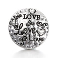 Vintage Antique Silver Snap Charms 18mm Multi‑Design Interchangeable Snap Buttons