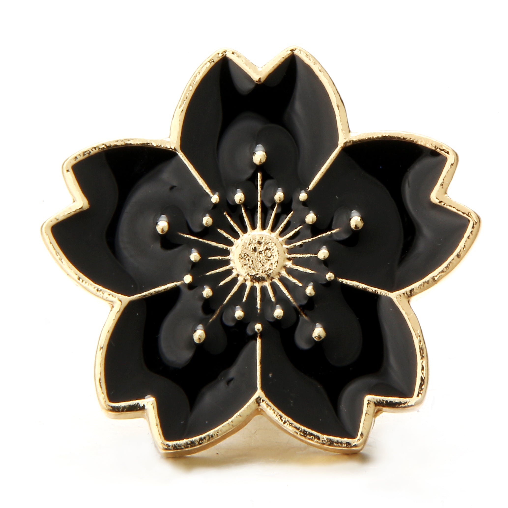 18mm Interchangeable Black & White Enamel Snap Charms for Snap Jewelry