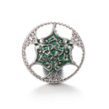 18mm Forest Green Snap Charm | Interchangeable Jewelry Charm