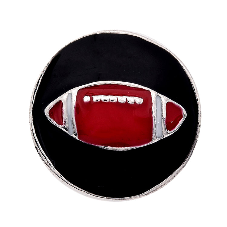 18mm Enamel Snap Button Charms Zinc Alloy Interchangeable DIY Jewelry Accessories