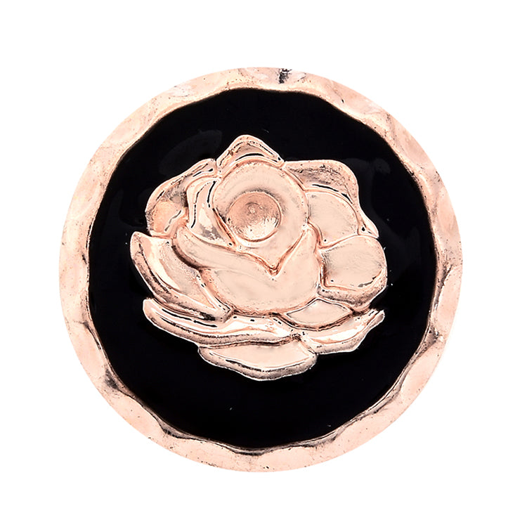 18mm Enamel Snap Button Charms Zinc Alloy Interchangeable DIY Jewelry Accessories