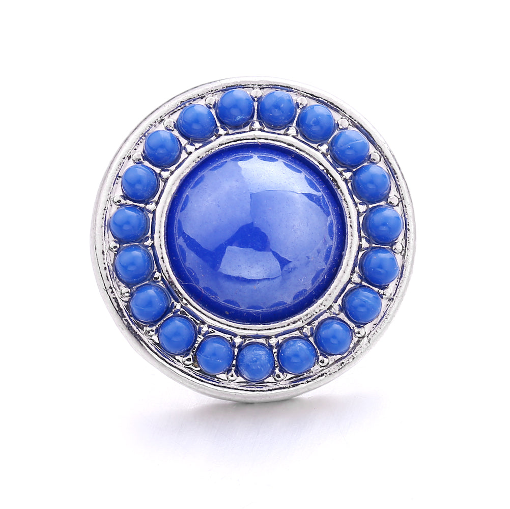 18mm Interchangeable Snap Button Charms, Sparkling Rhinestone Inlaid DIY Accessories
