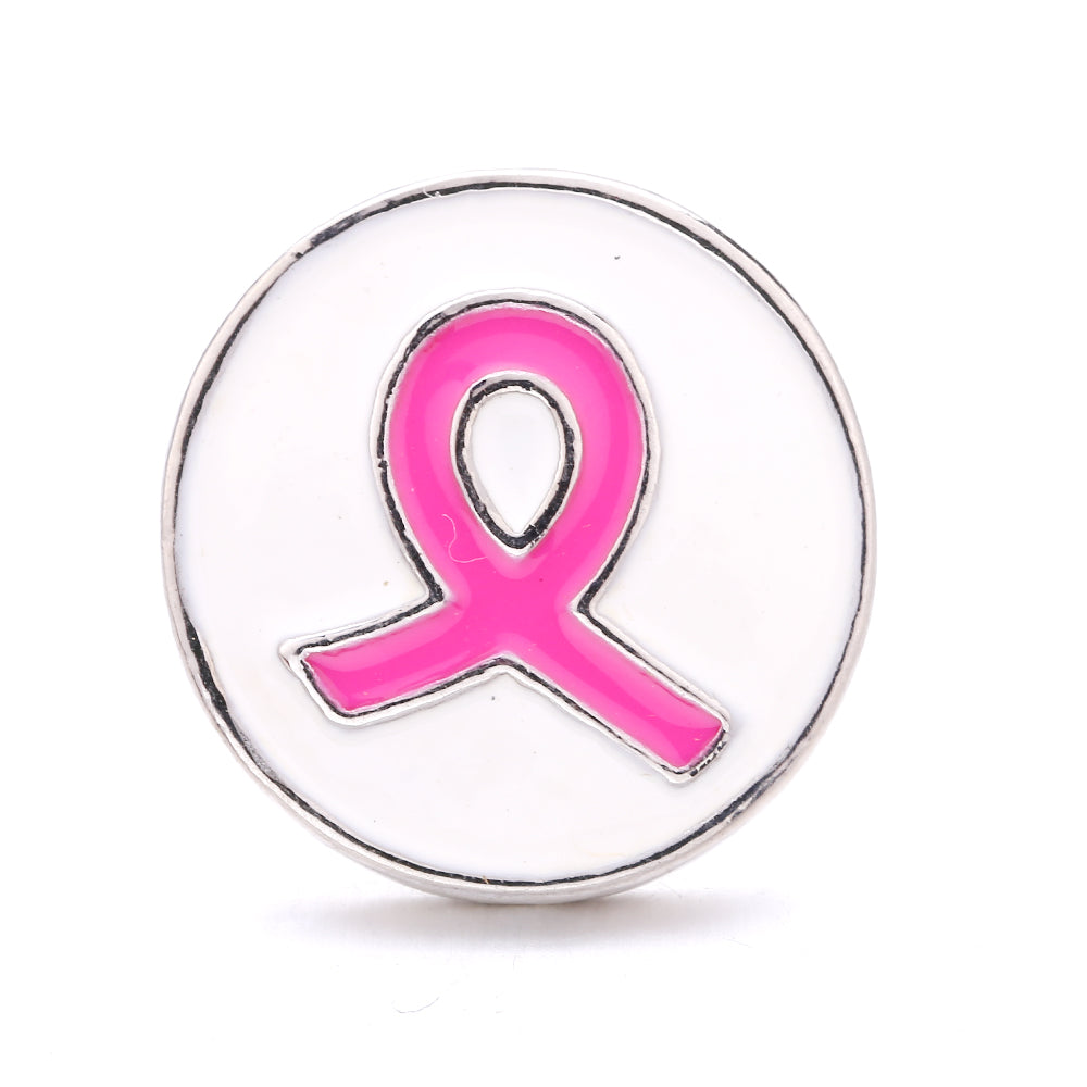 18mm Enamel Snap Button Charms Zinc Alloy Interchangeable DIY Jewelry Accessories