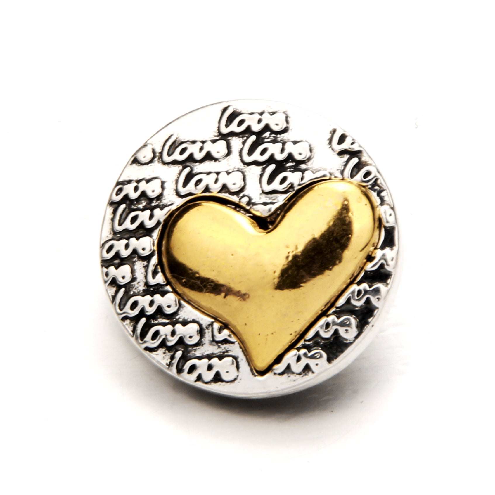 18mm Interchangeable Snap Button Charms, Regional Outline Pattern Zinc Alloy DIY Jewelry Accessories