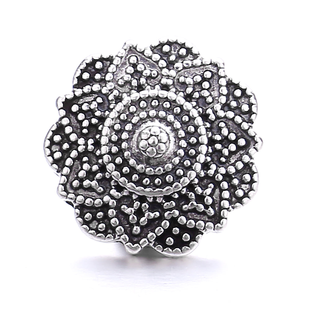 18mm Vintage Silver Story Charms | Interchangeable Jewelry Collection