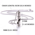 Perfume Diffuser Necklace | 316L Stainless Steel Aromatherapy Pendant with Refillable Scent Pad