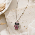 18mm Pink Rhinestone Charm | Vintage Crystal Snap Jewelry Collection