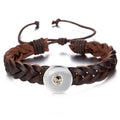 Vintage Leather Snap Bracelet | A Bracelet Full of Stories