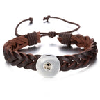 Vintage Leather Snap Bracelet | A Bracelet Full of Stories