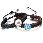 Vintage Leather Snap Bracelet | A Bracelet Full of Stories
