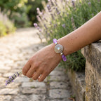Crystal Bead Snap Bracelet – Elegant Interchangeable Charm Bracelet