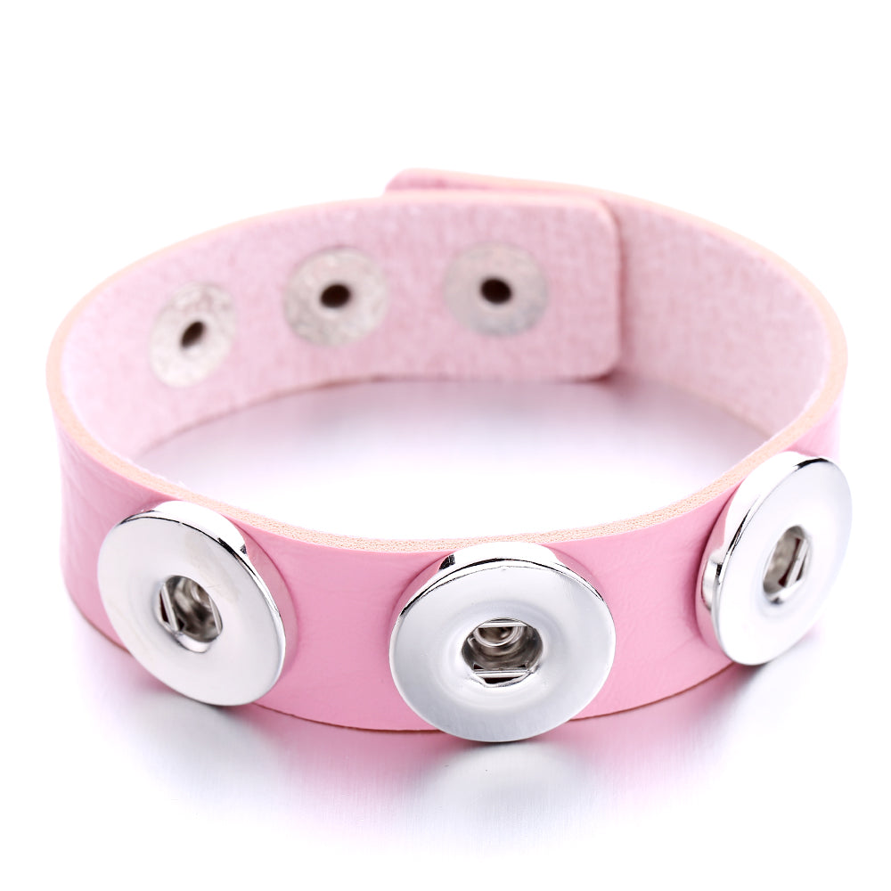 Colorful Snap Bracelet | Personalized Charm Jewelry for Every Mood