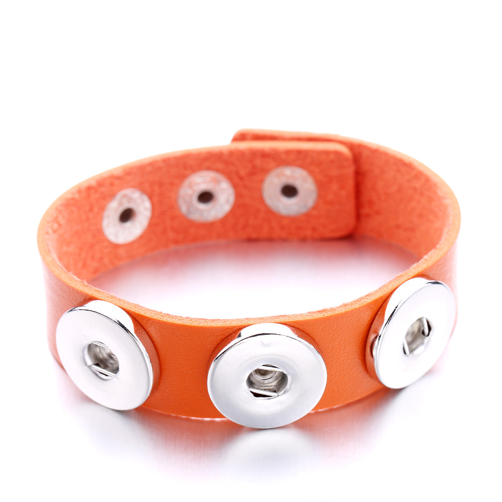 Colorful Snap Bracelet | Personalized Charm Jewelry for Every Mood