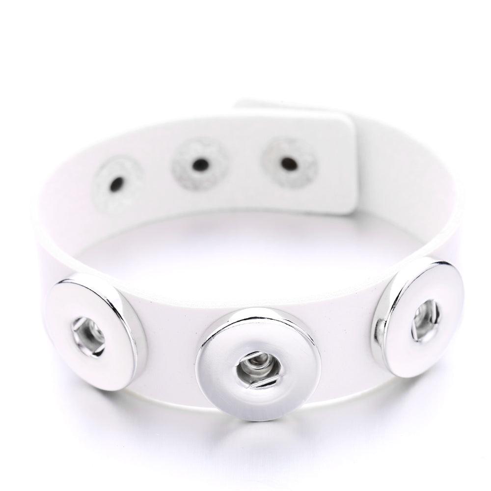 Colorful Snap Bracelet | Personalized Charm Jewelry for Every Mood