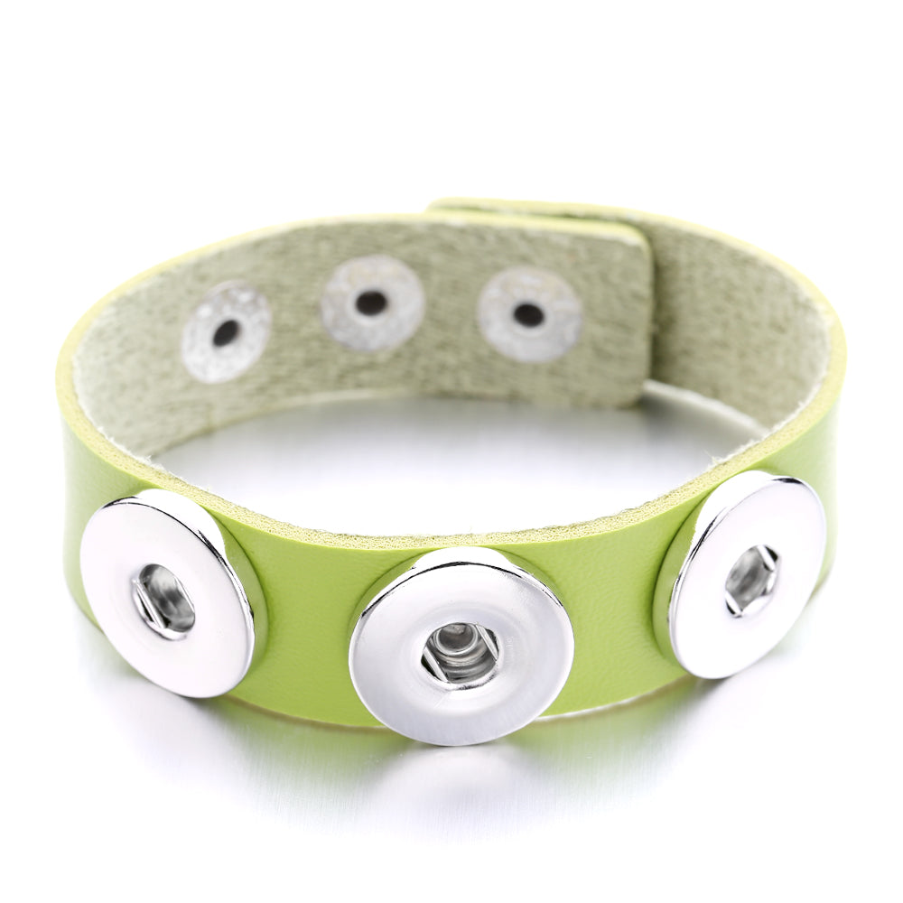 Colorful Snap Bracelet | Personalized Charm Jewelry for Every Mood