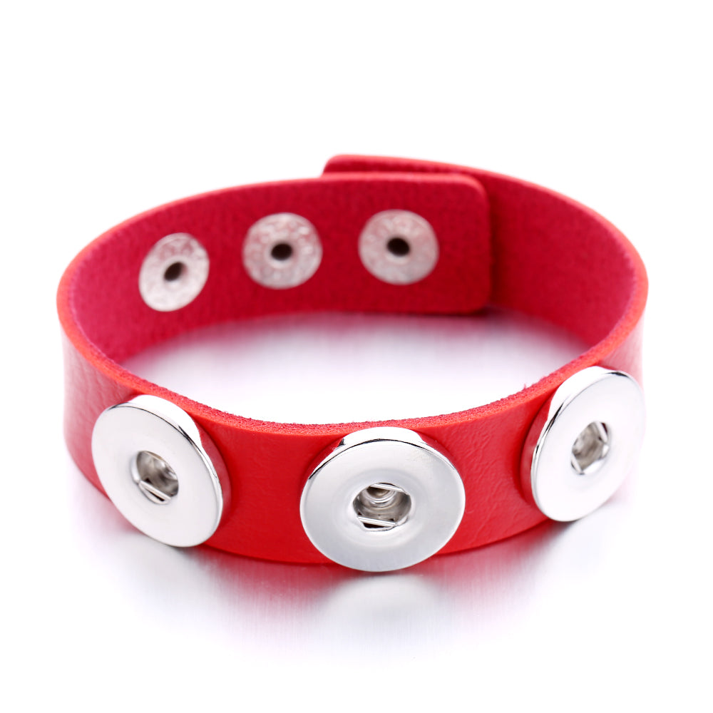 Colorful Snap Bracelet | Personalized Charm Jewelry for Every Mood