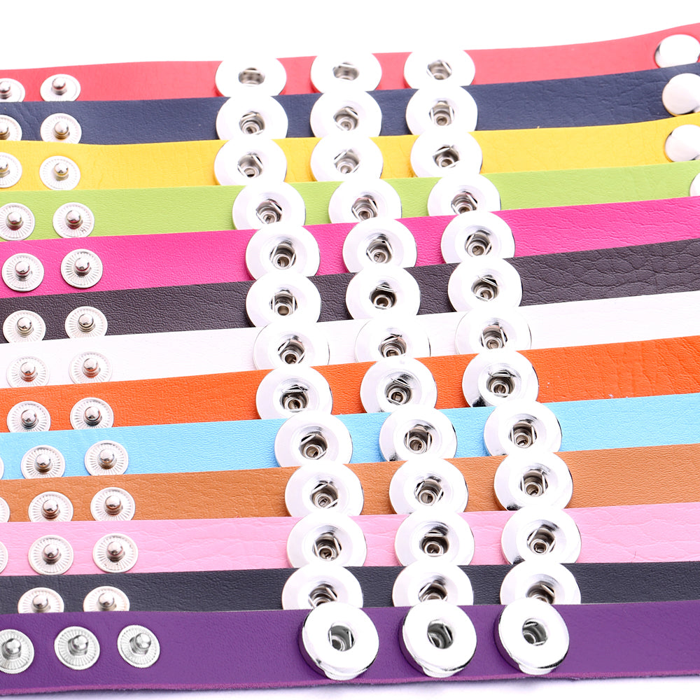 Colorful Snap Bracelet | Personalized Charm Jewelry for Every Mood