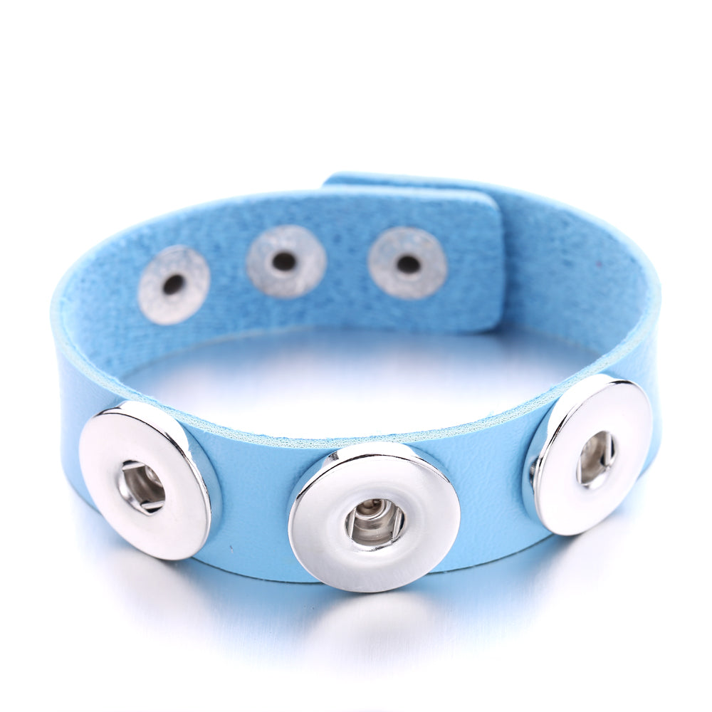 Colorful Snap Bracelet | Personalized Charm Jewelry for Every Mood