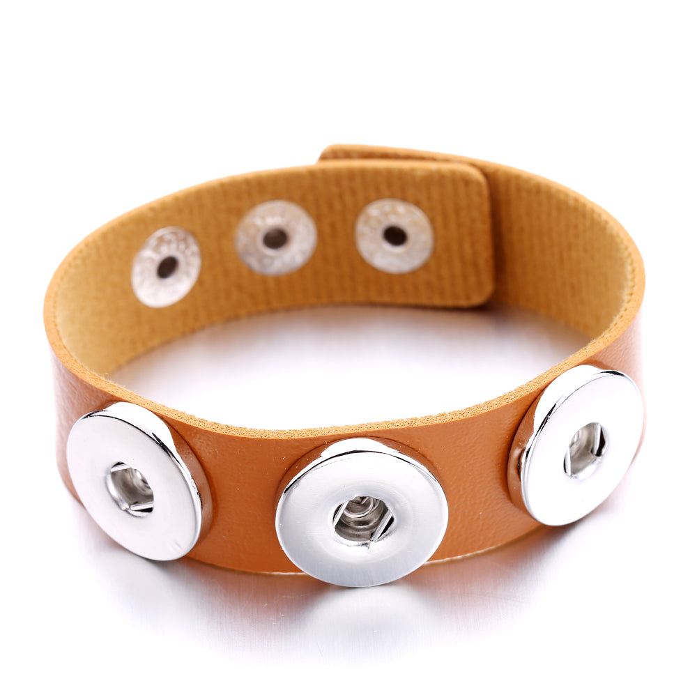 Colorful Snap Bracelet | Personalized Charm Jewelry for Every Mood