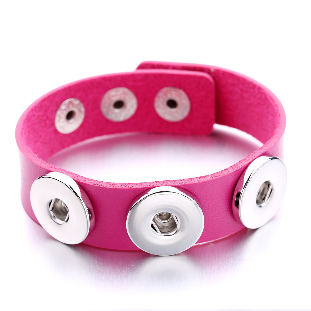 Colorful Snap Bracelet | Personalized Charm Jewelry for Every Mood