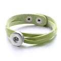 Vintage Leather Snap Bracelet – Wear Your Story, Your Way