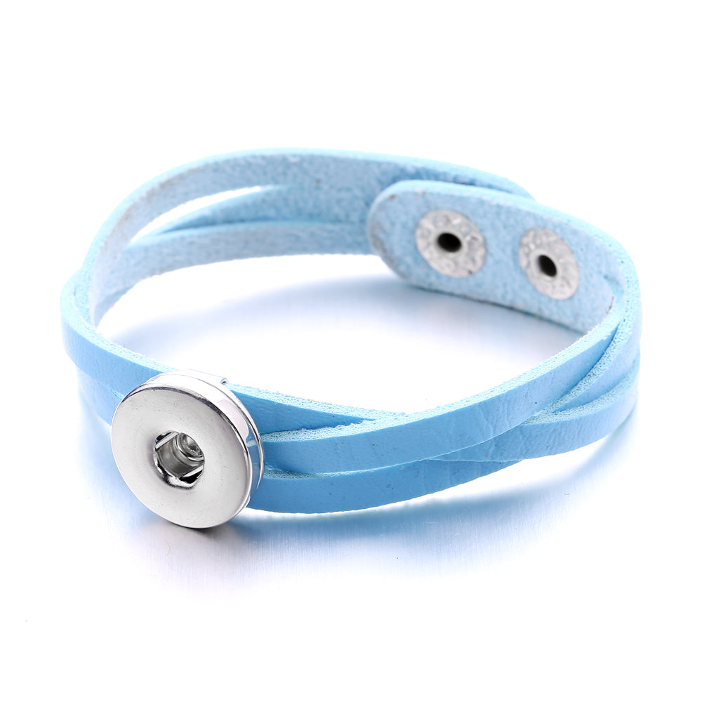 Vintage Leather Snap Bracelet – Wear Your Story, Your Way