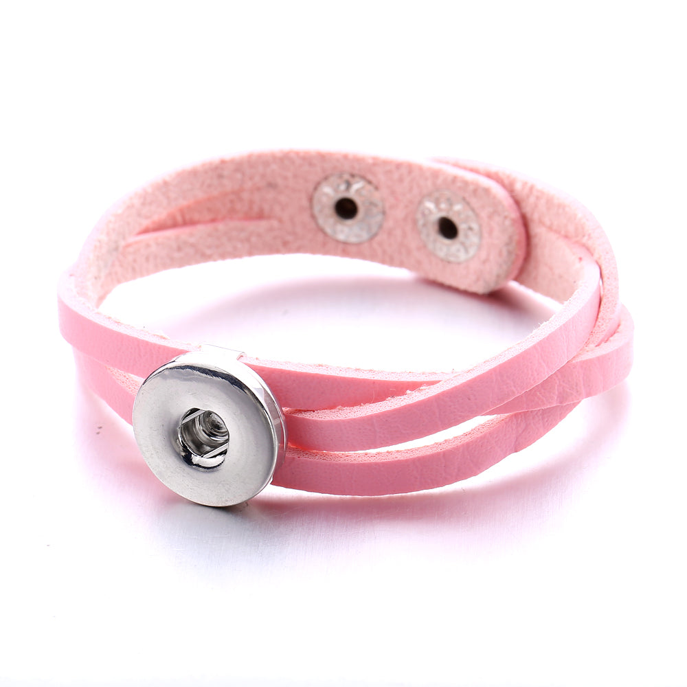 Vintage Leather Snap Bracelet – Wear Your Story, Your Way